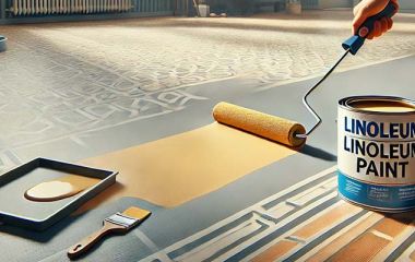 Краска для линолеума – зачем красить, плюсы и минусы, виды краски, техника нанесения